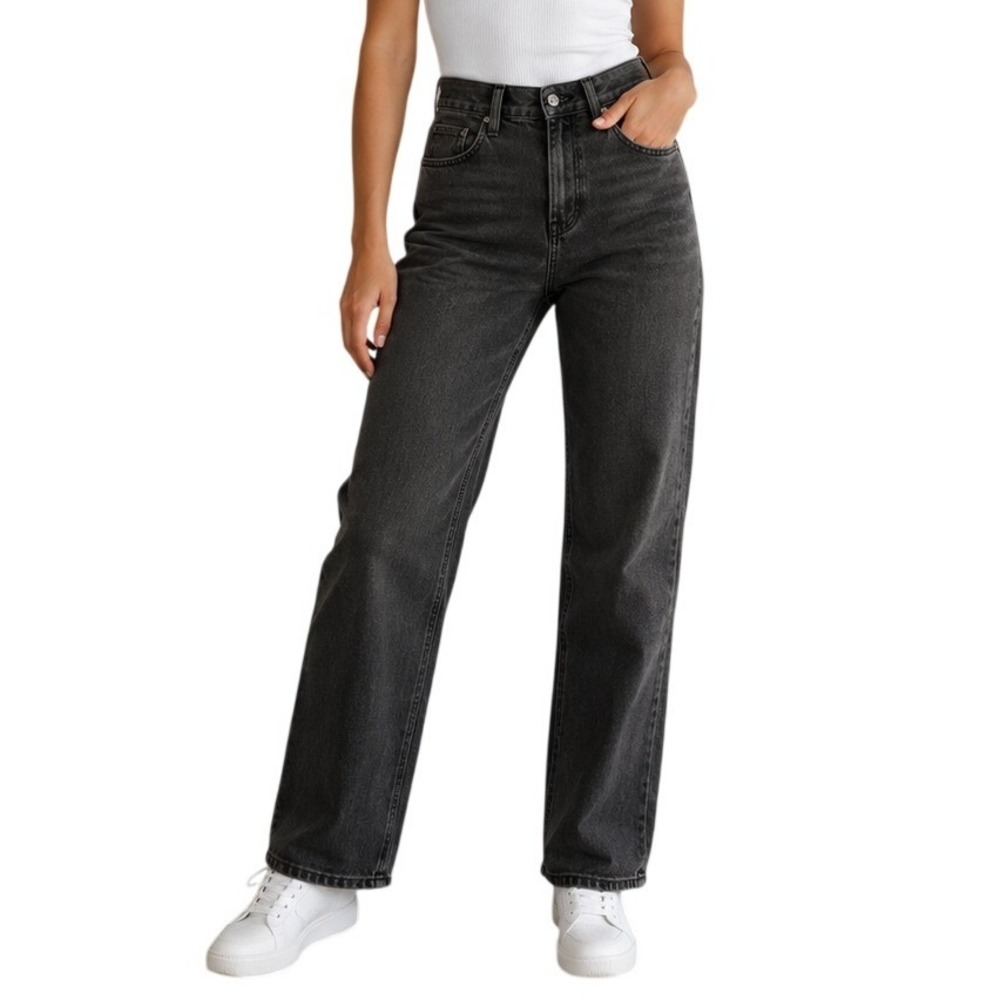 G-Star RAW Washed Black Type 89 Real Boyfriend Jeans Women's W24 L32‎